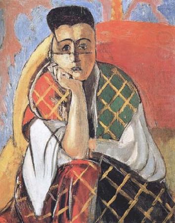 Henri Matisse Woman with a Veil (mk35) china oil painting image